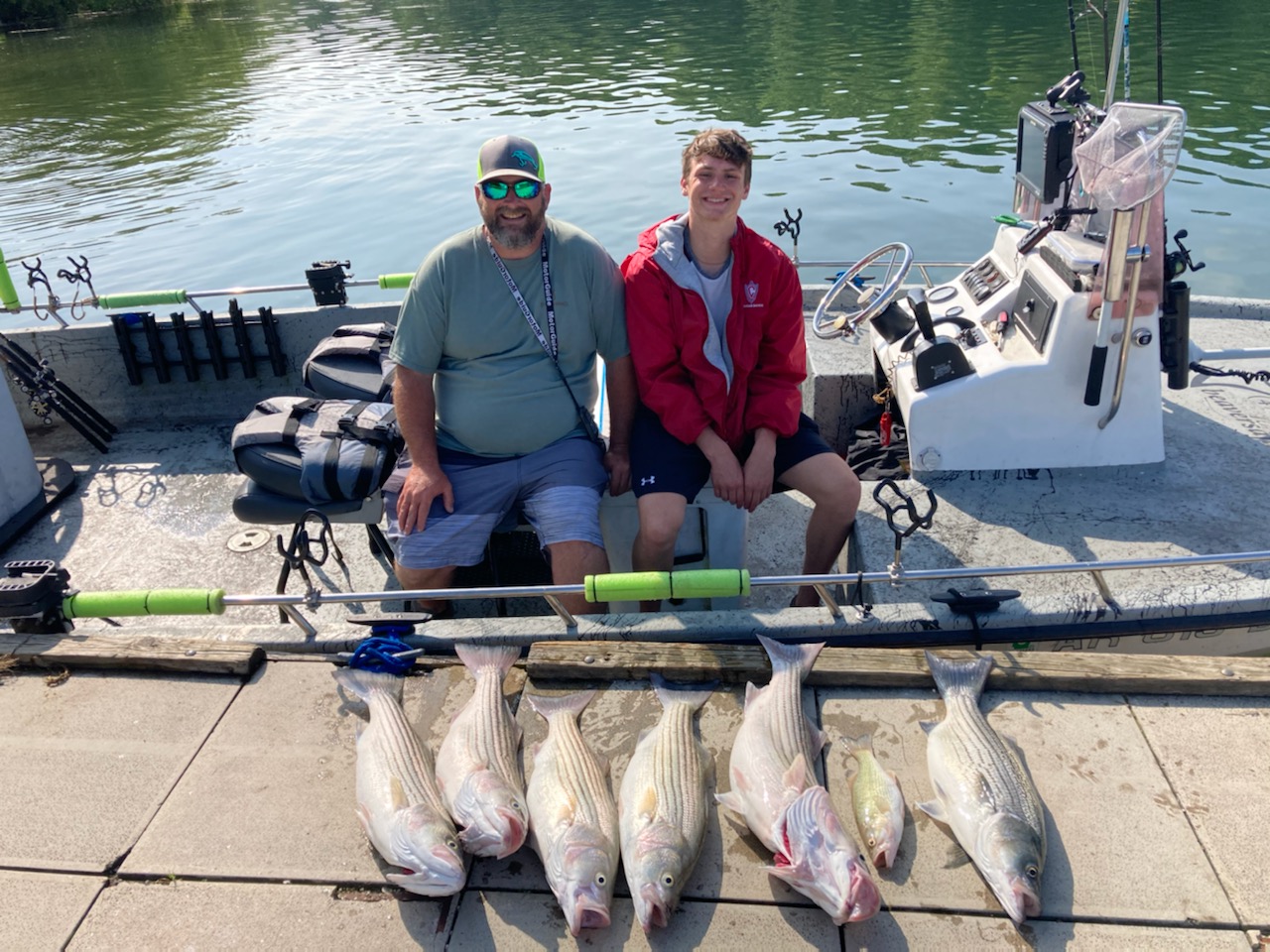 Beaver Safari Striper Fishing Guide Beaver Lake Arkansas