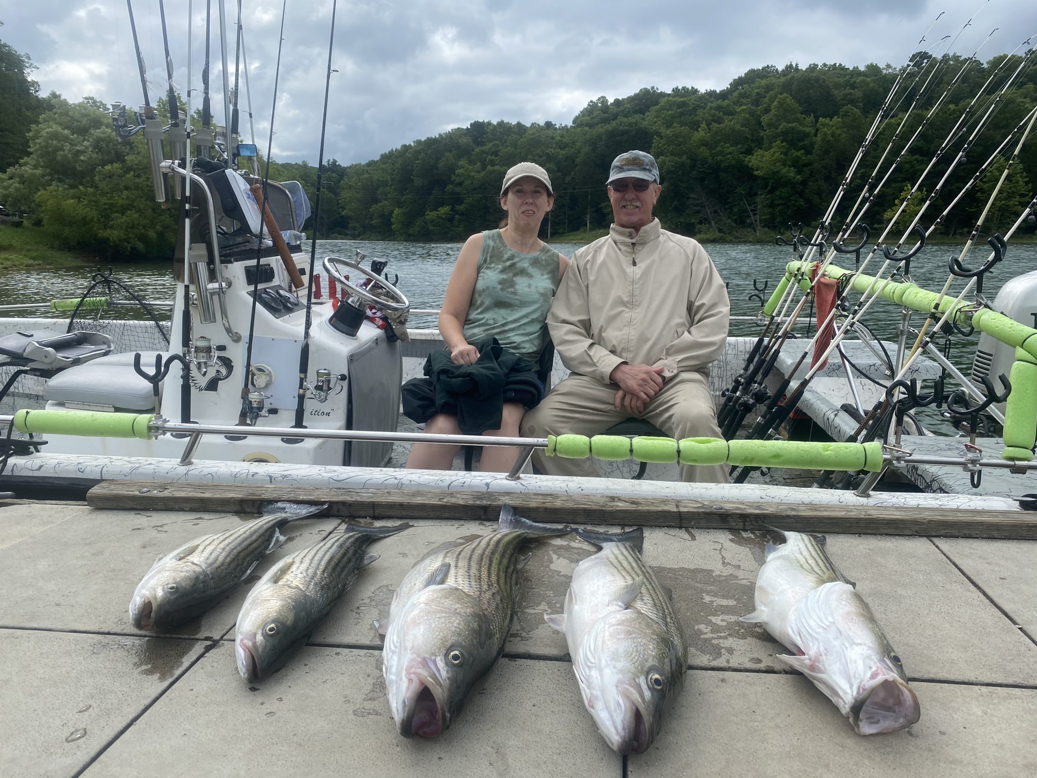 Beaver Safari Striper Fishing Guide Beaver Lake Arkansas