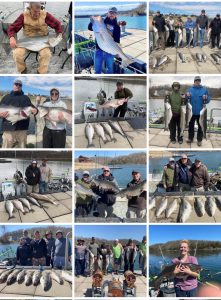 Beaver Lake Striper Fishing Guide for April