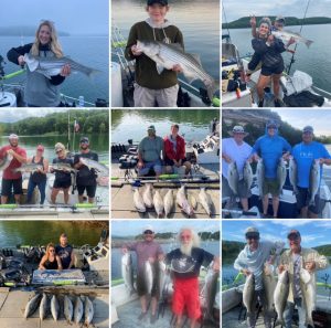 Beaver Lake Striper Fishing Guide for June